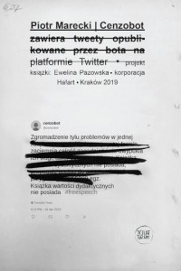 Cenzobot - Piotr Marecki